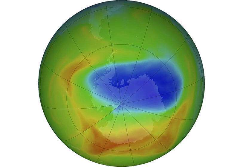 Le trou dans la couche d'ozone est le plus grand et le