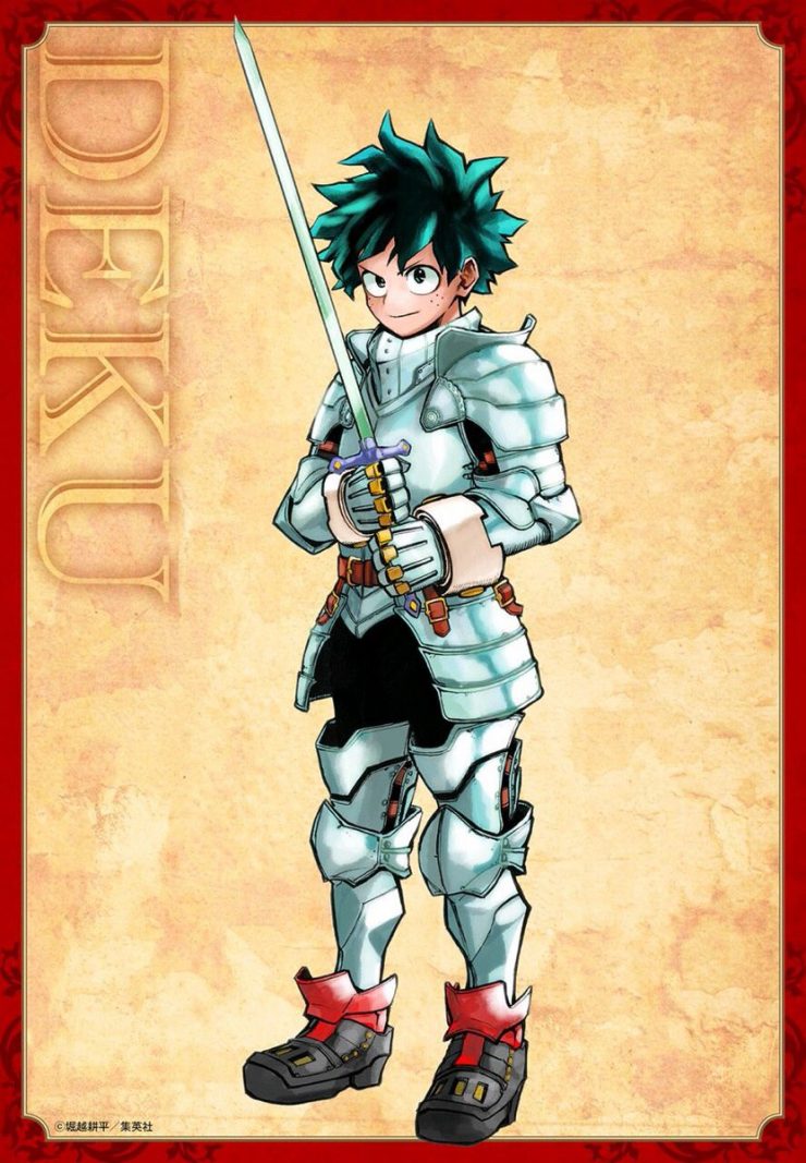 El creador de My Hero Academia dibuja la apariencia