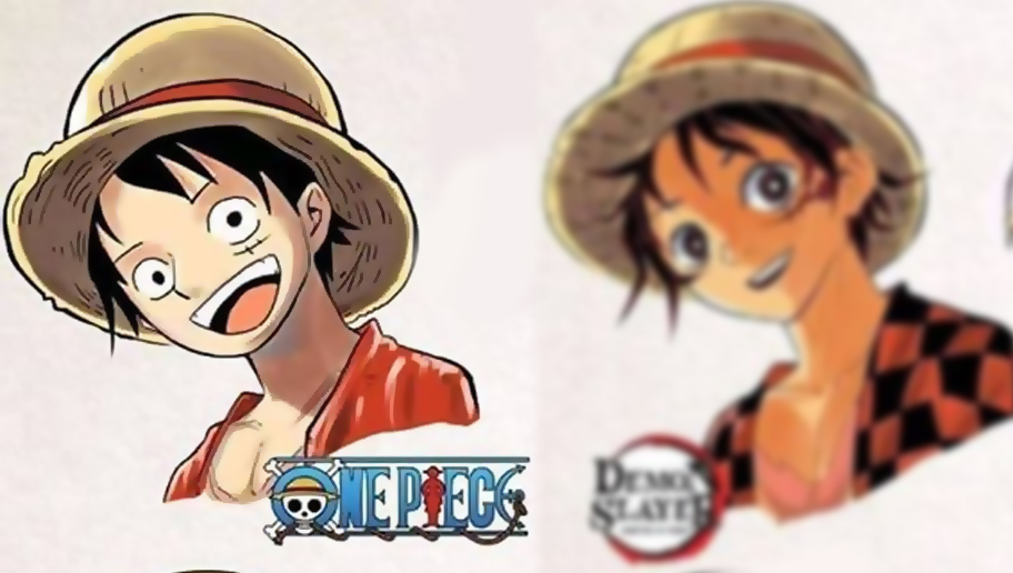 Así luce Luffy de One Piece al estilo de Bleach, Naruto