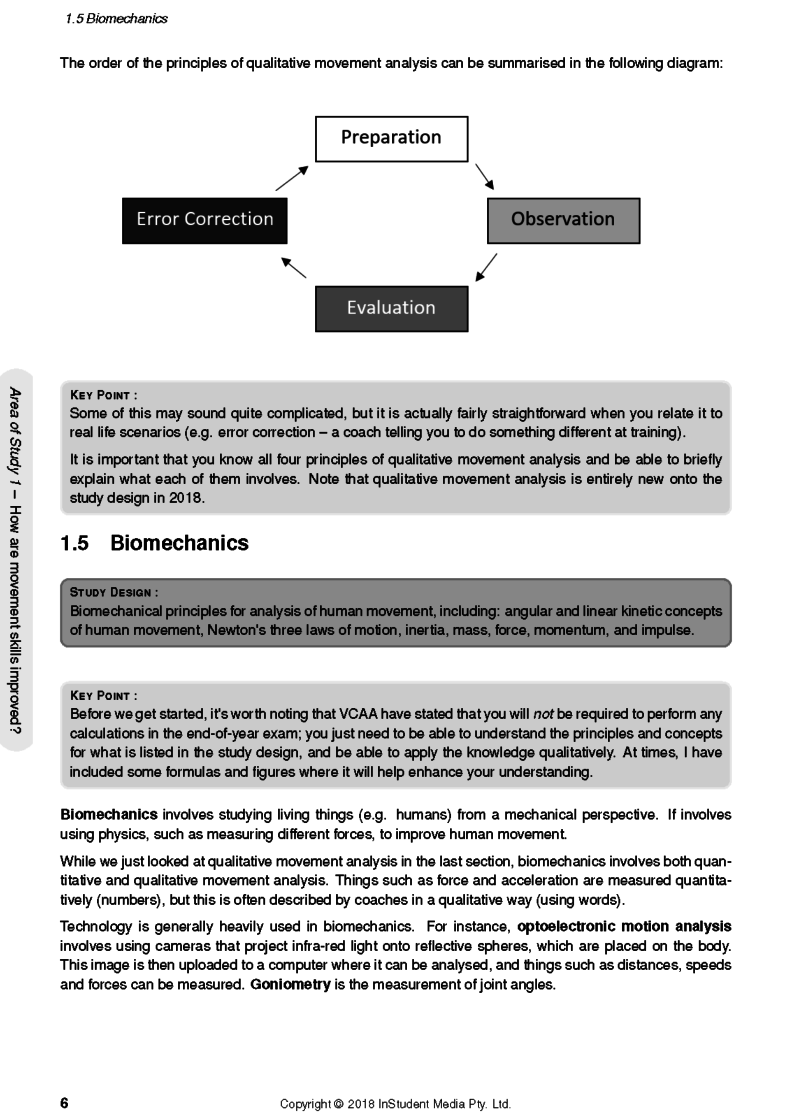 VCE Physical Education Notes PE Units 3&4 VCE ATAR Notes
