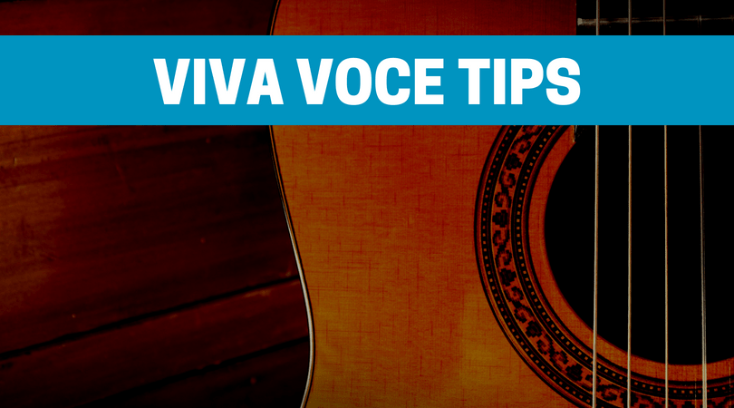 Viva Voce Tips from a Music 1 Encore Student ATAR Notes