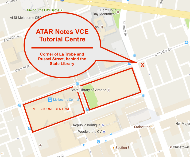 How to Get to the ATAR Notes VCE Tutorial Centre ATAR Notes