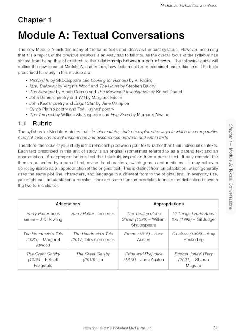 HSC Year 12 English Advanced Notes ATAR Notes Free shipping on