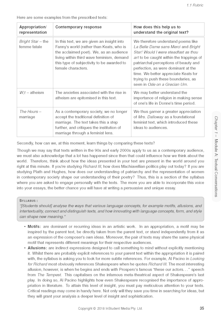 HSC Year 12 English Advanced Notes ATAR Notes Free shipping on