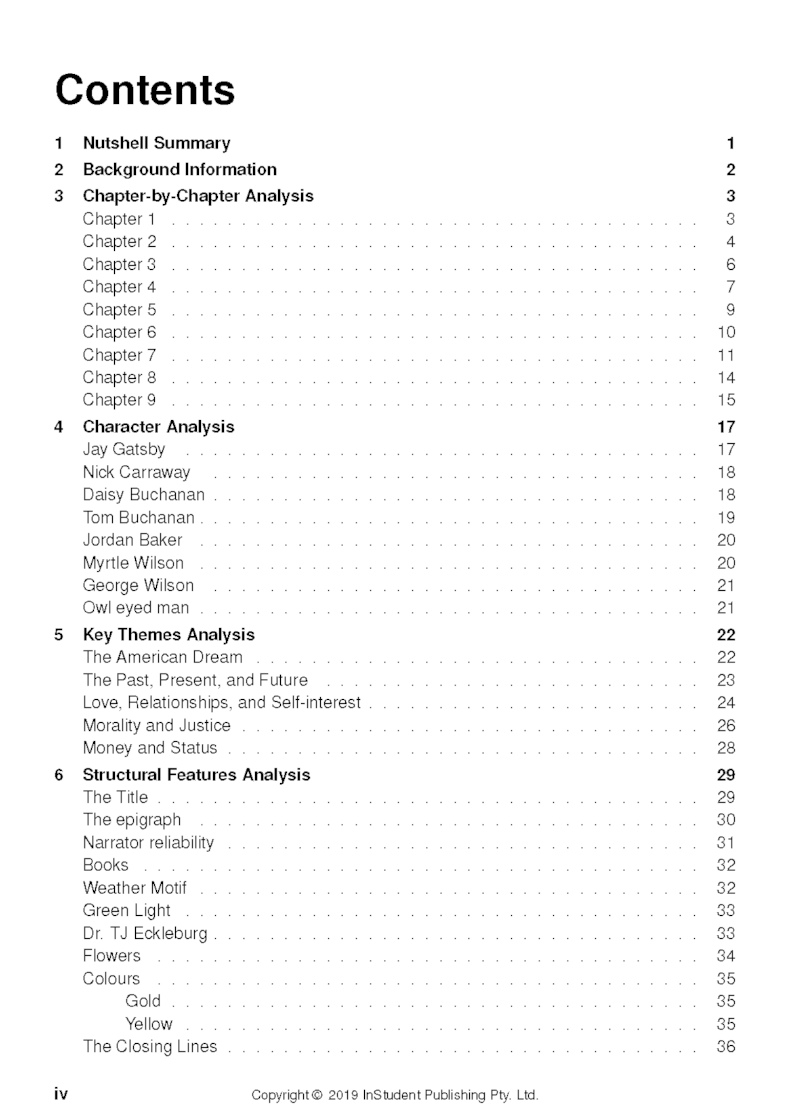 The Great Gatsby Text Guide ATAR Notes Text Guides Free shipping on