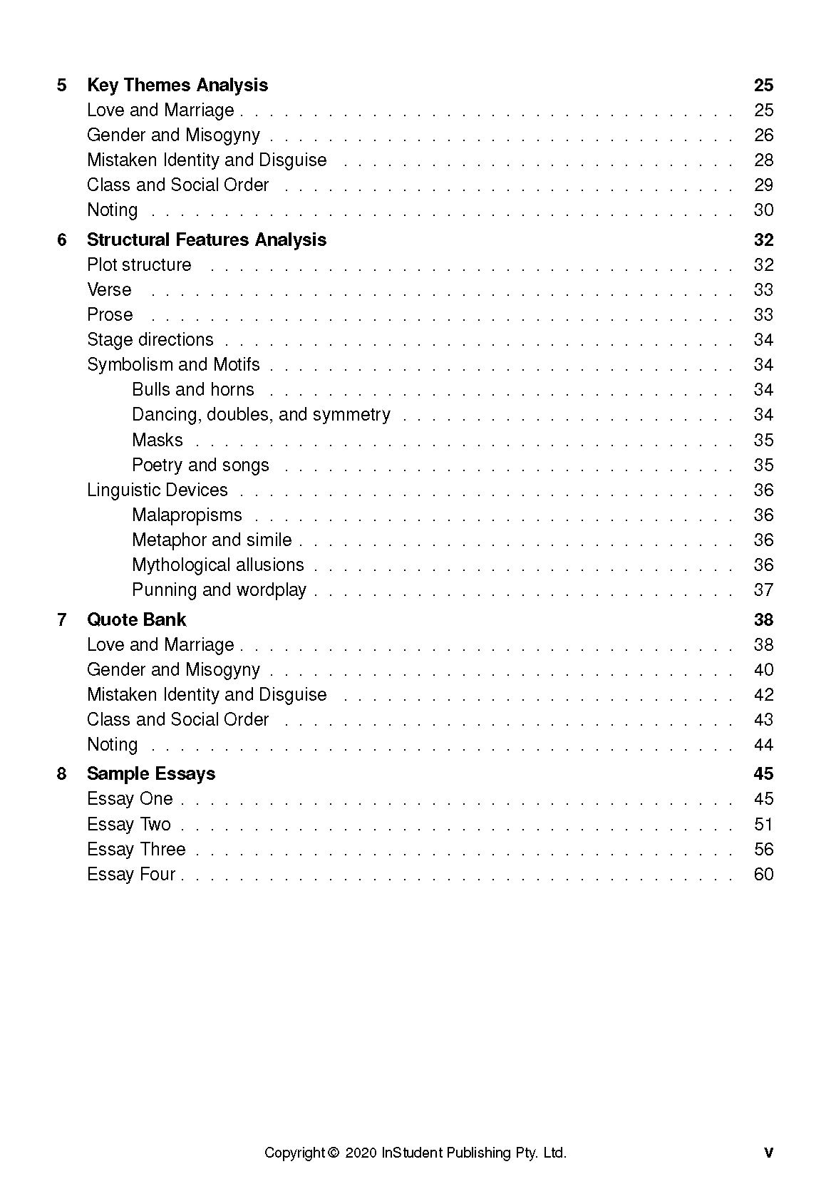 Much Ado About Nothing Text Guide ATAR Notes Text Guides Free