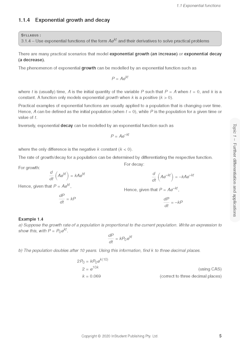 WACE Maths Methods Units 3&4 Notes ATAR Notes Free shipping for
