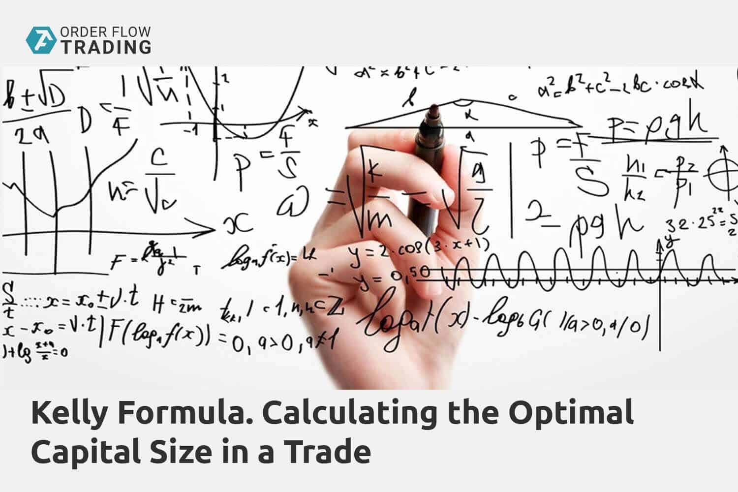 Kelly formula. Calculating the optimal capital size in a trade.