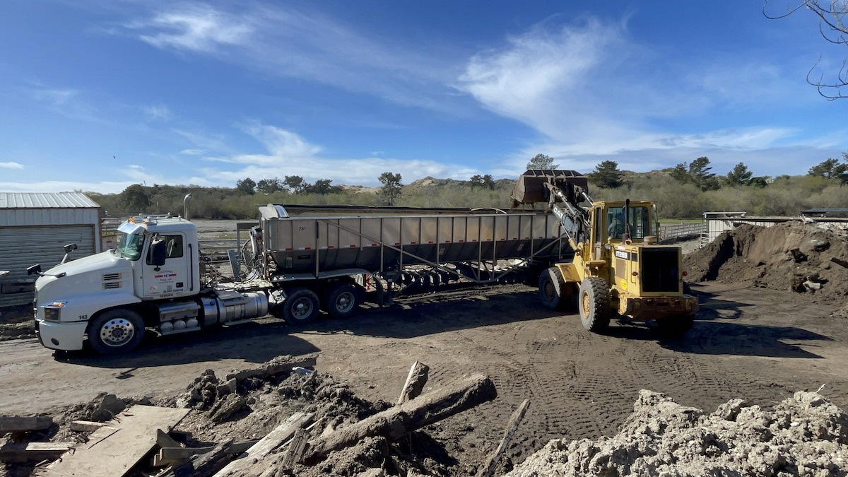 Volunteers Help Remove 200 Tons of Dirt, Flood Debris from Oceano Ranch