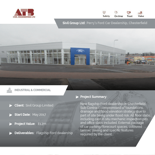 Perrys Ford Chesterfield ATB Civil