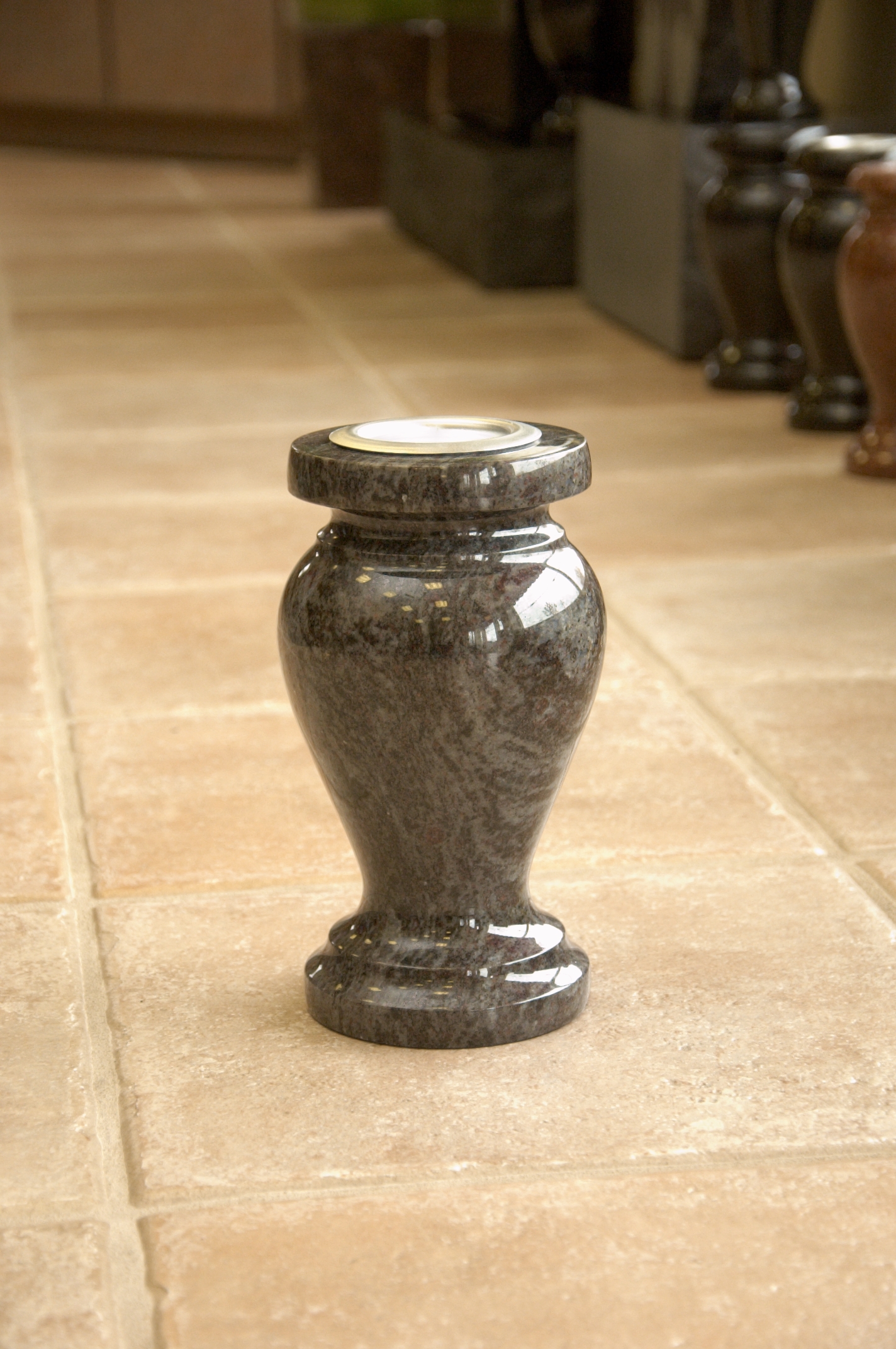 Vase & Plaques Atchison Monuments & Granite