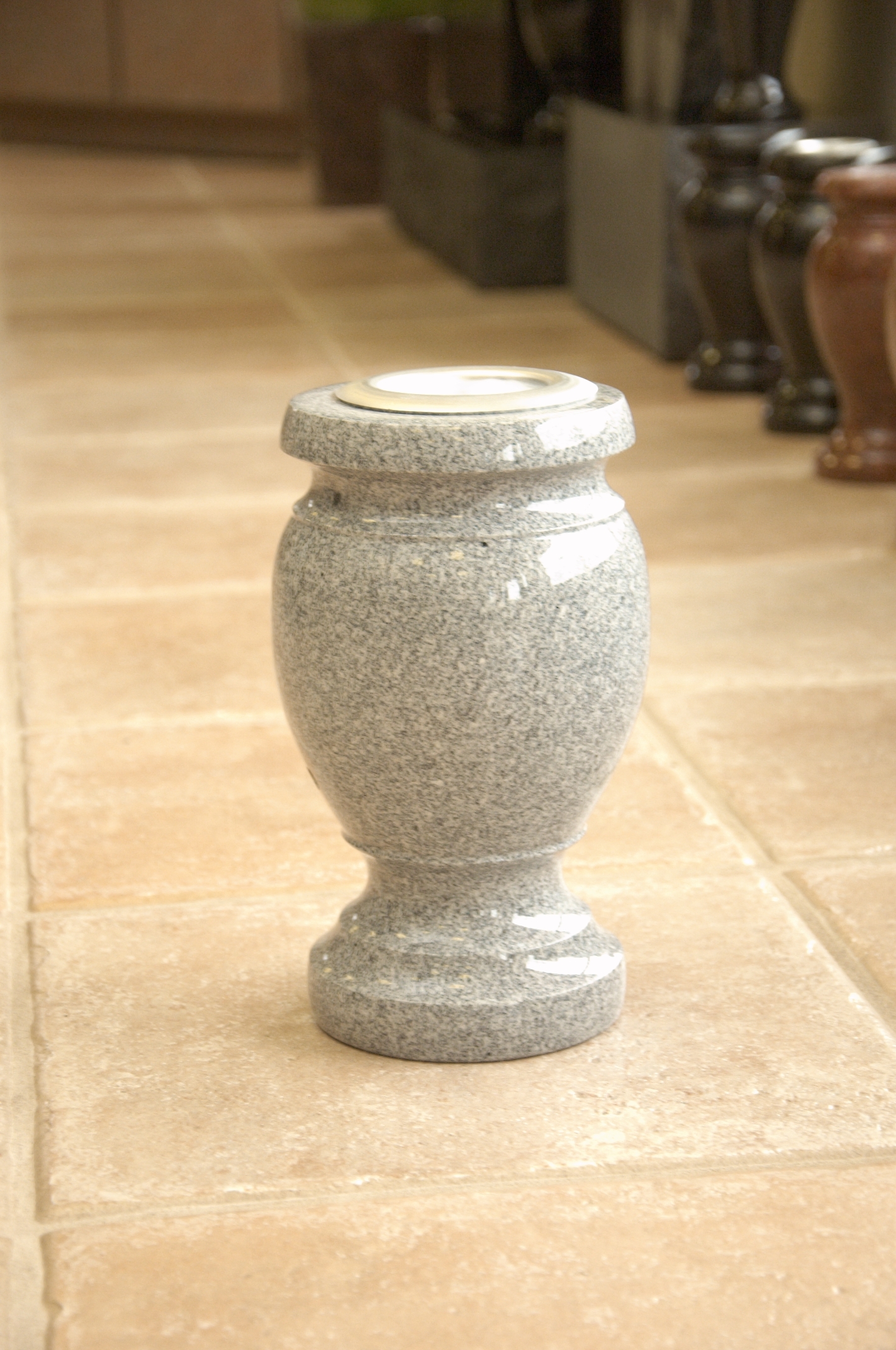 Vase & Plaques Atchison Monuments & Granite