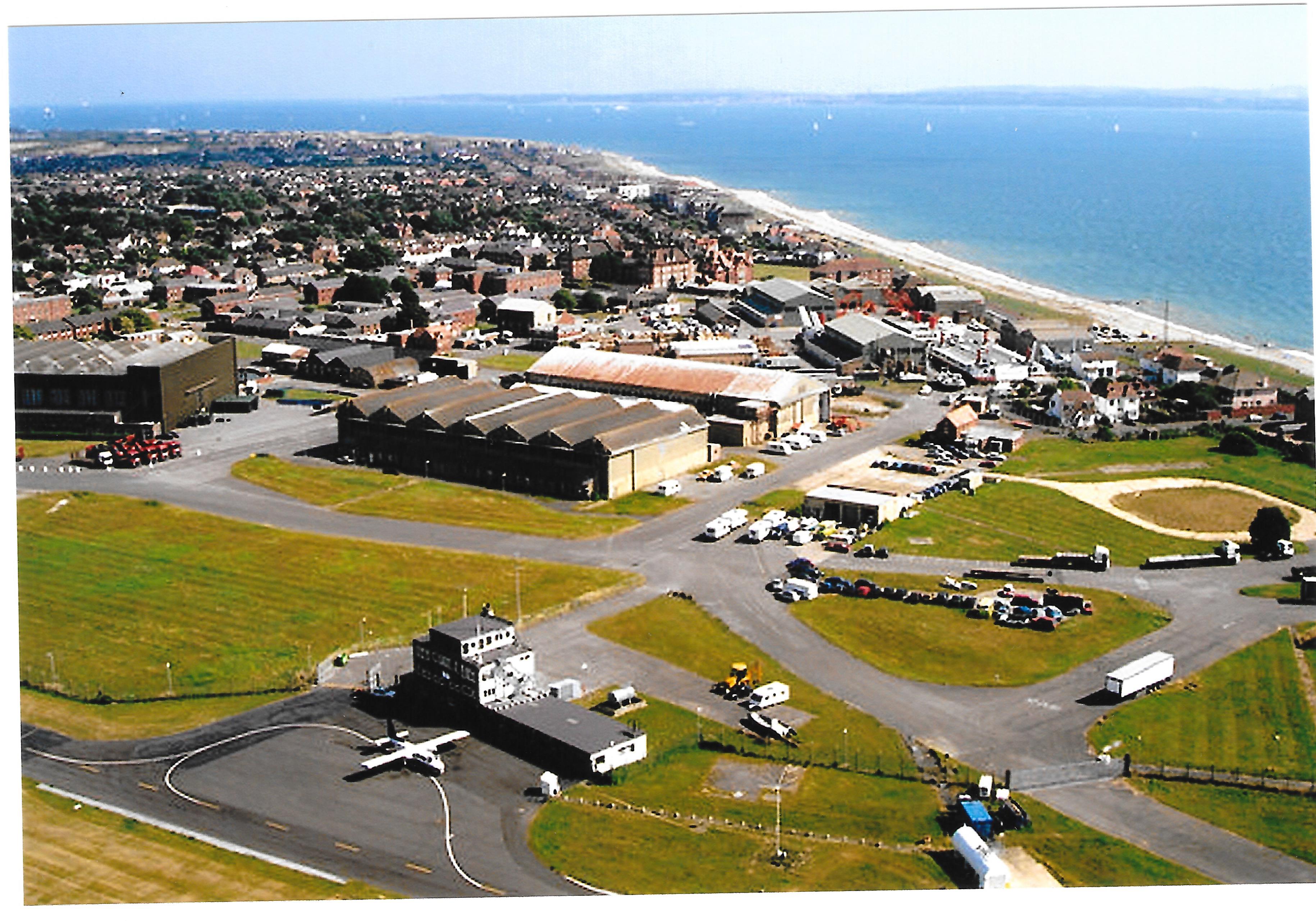 EGHF Lee on the Solent tower atchistory