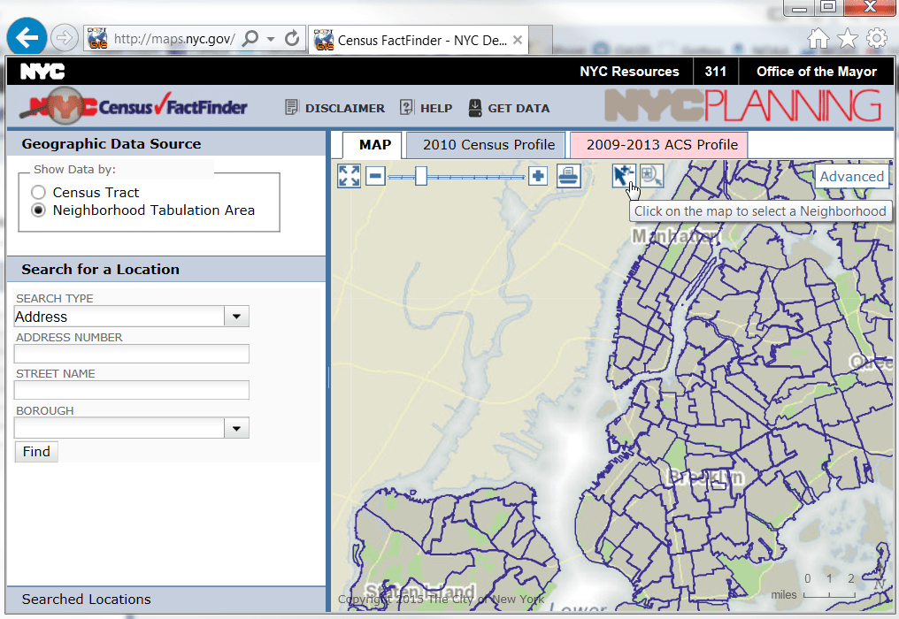 The New NYC Census Factfinder At These Coordinates