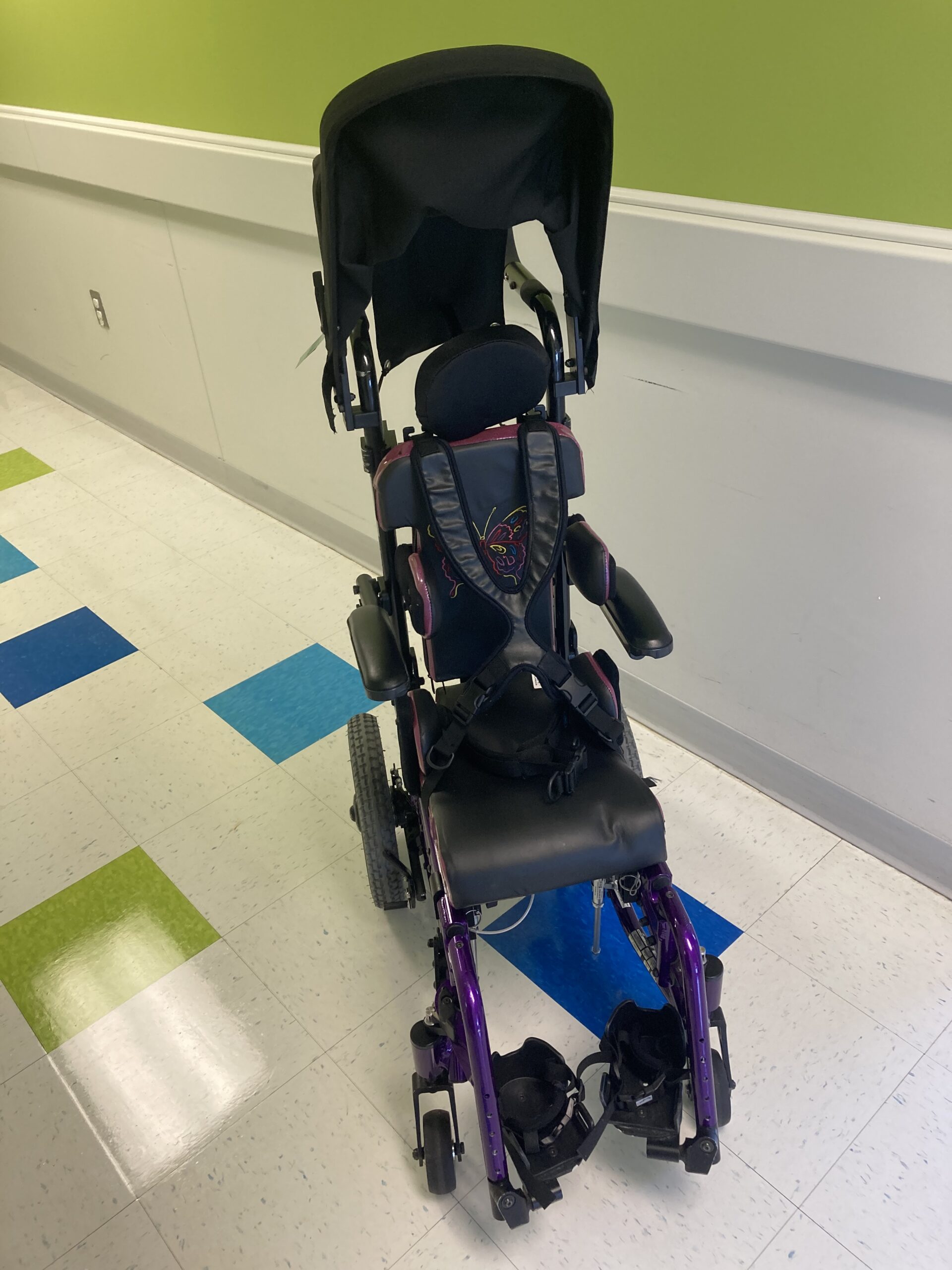 NXT folding tilt in space manual wheelchair, 11" wide Children's