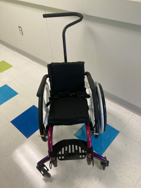 Clik rigid frame one arm drive manual wheelchair, 12" wide Children's