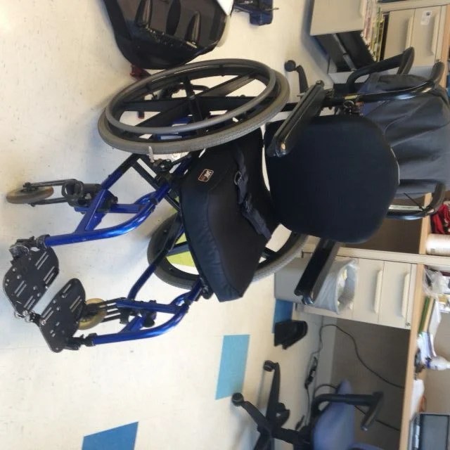 Quickie 2 folding manual wheelchair Children's Assistive Technology