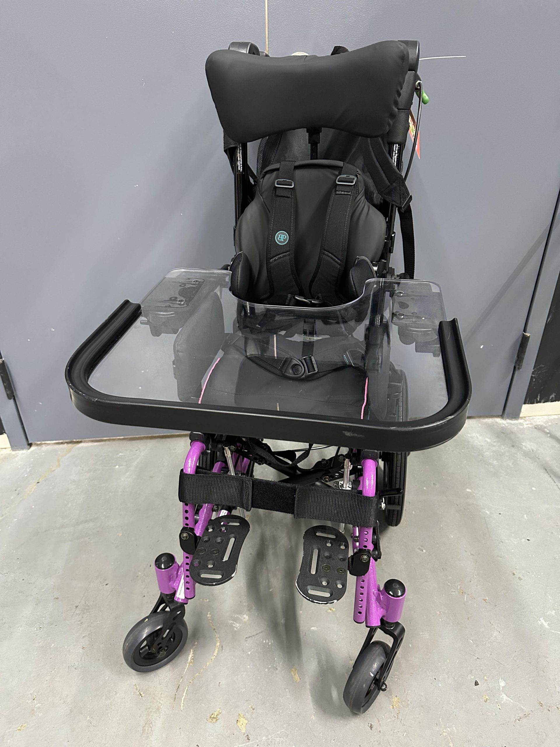 NXT folding tilt wheelchair, 12" wide Children's Assistive Technology Service (C.A.T.S.)
