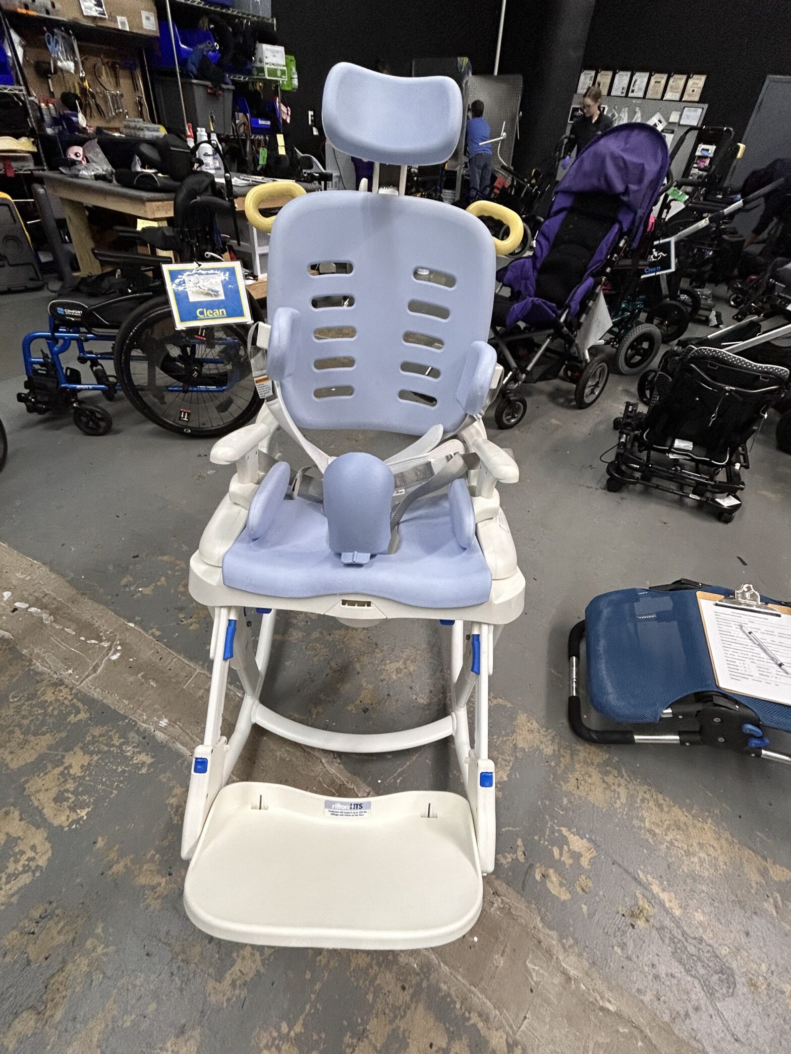 Rifton HTS Shower/Tolieting Chair, Large Children's Assistive