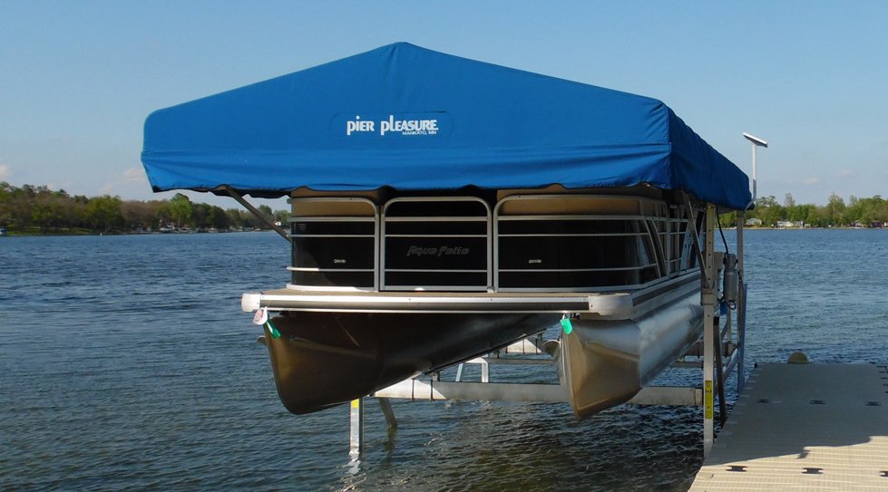 Pier Pleasure Boat Lifts Aluminum Boat Lifts At Ease Dock & Lift