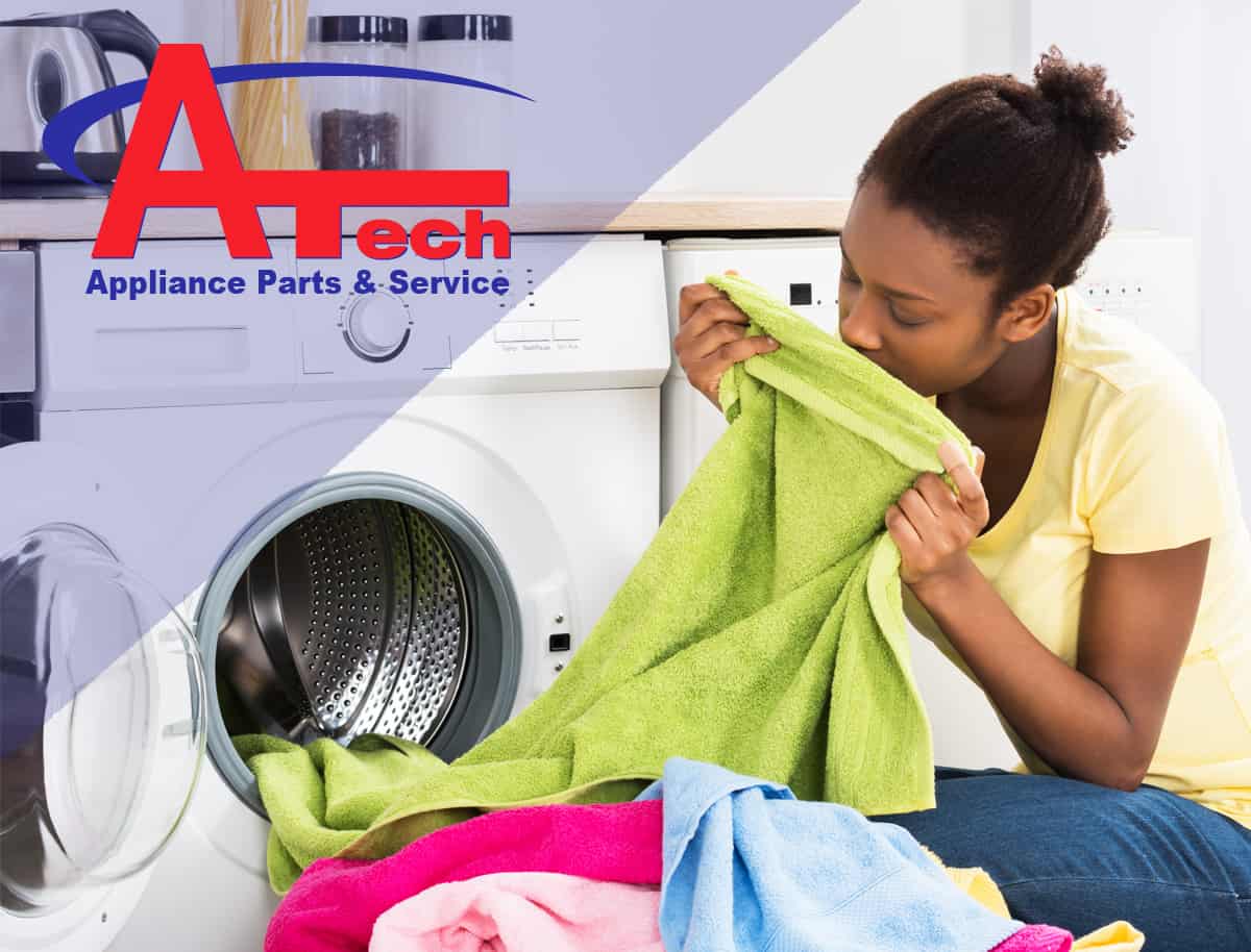 MY WASHER SMELLS LIKE EGGS. WHAT’S HAPPENING? ATech