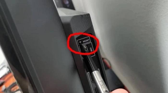 Where is the Reset Button on My Hisense TV?