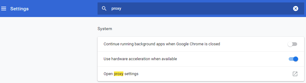 Chrome Proxy Settings (How to) Enable and Disable