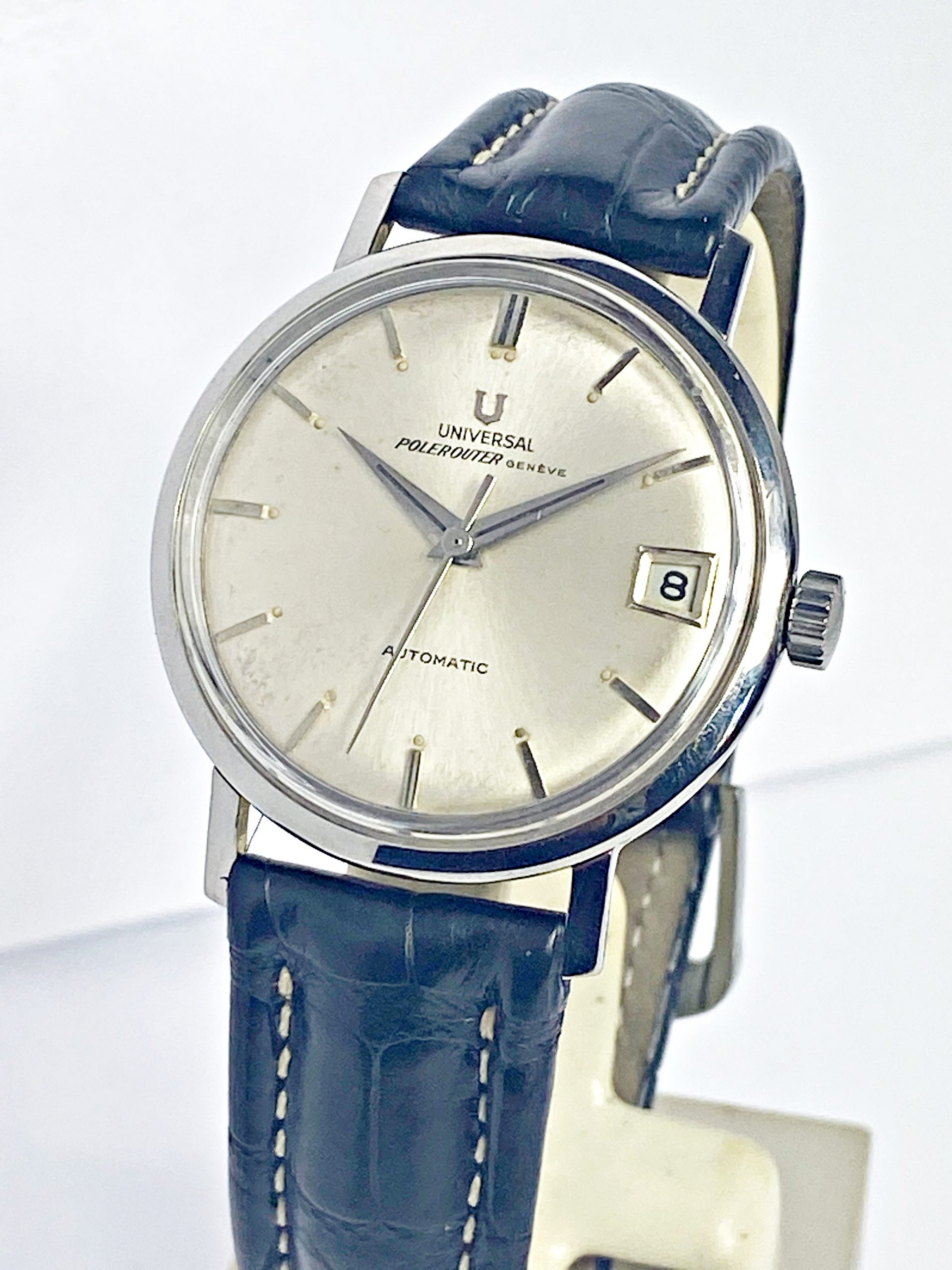 montre automatique UNIVERSAL GENEVE POLROUTERE micro rotor 218/2