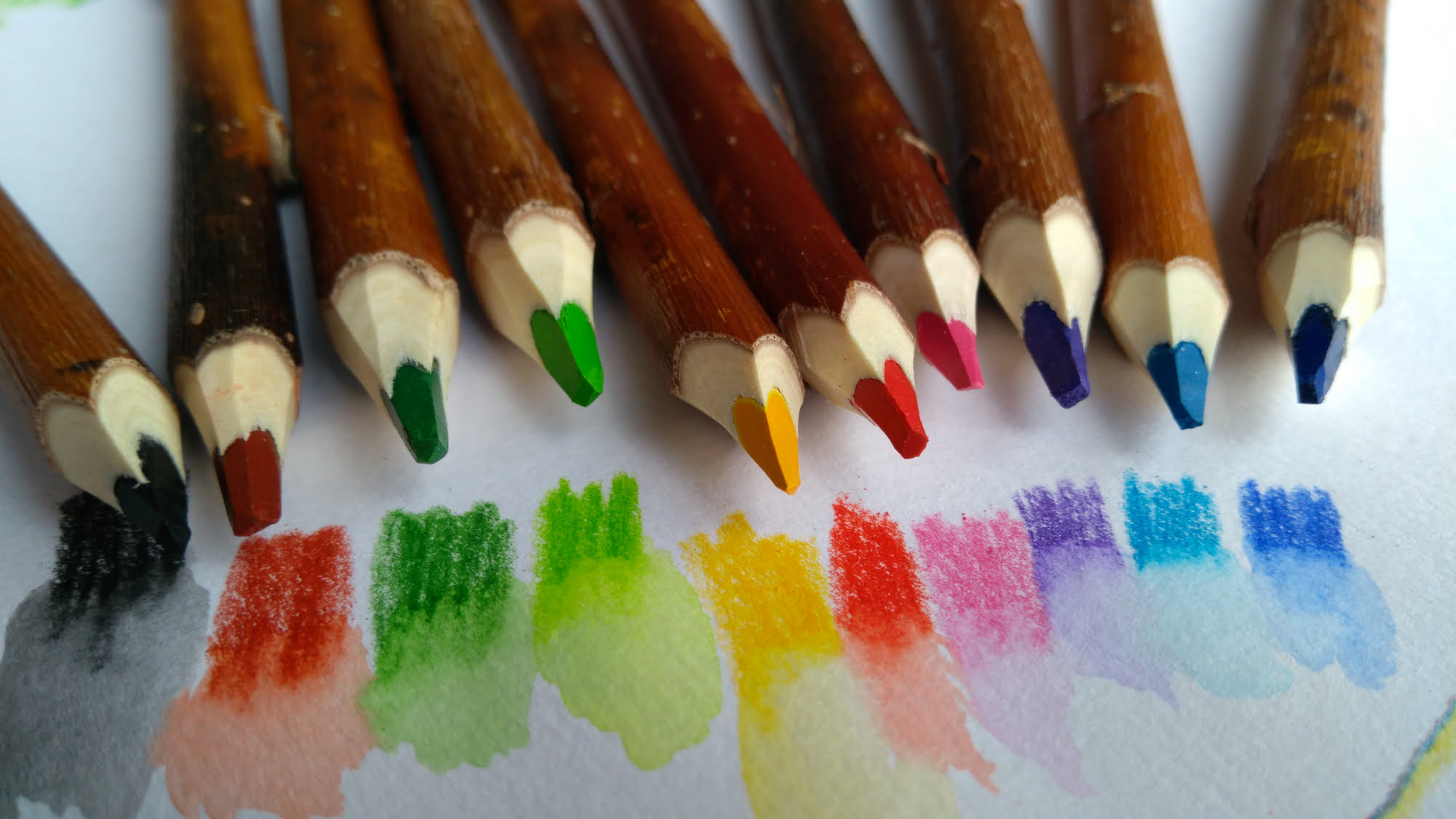 10 Crayons de Couleur Aquarellables Atelier du Crayon