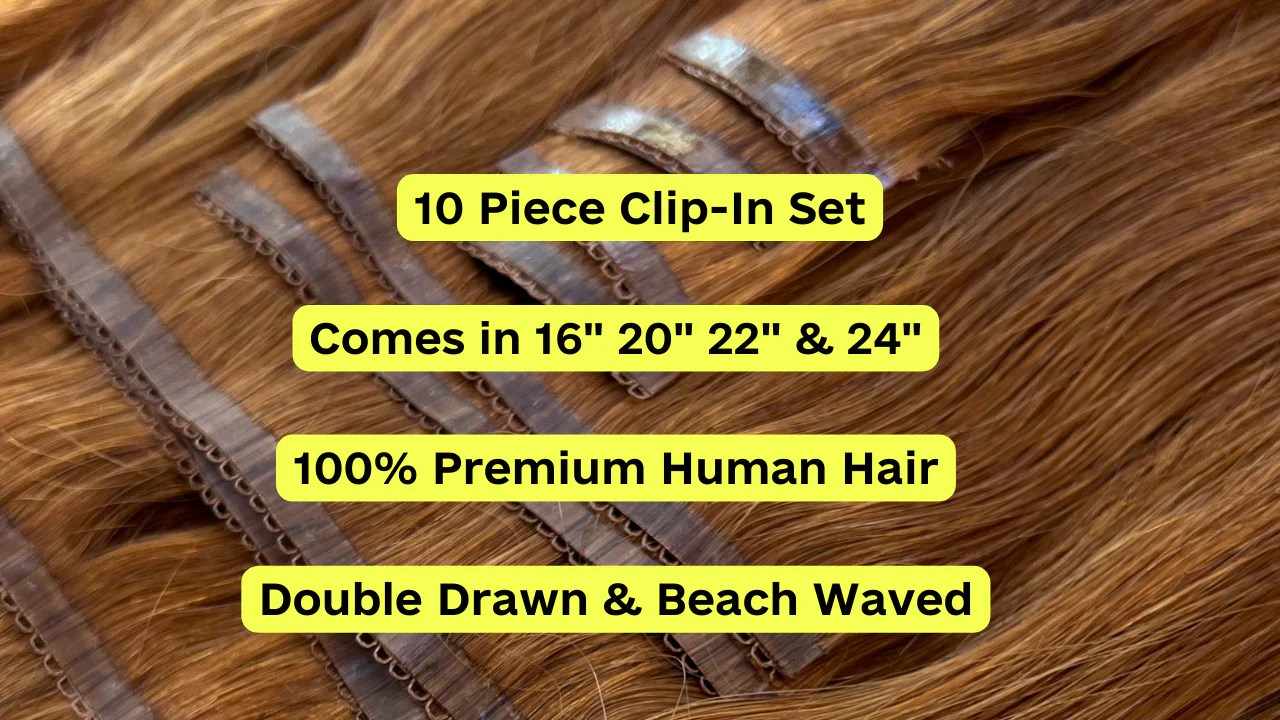 Clipin human hair extensions buy in USA Atelier Extensions