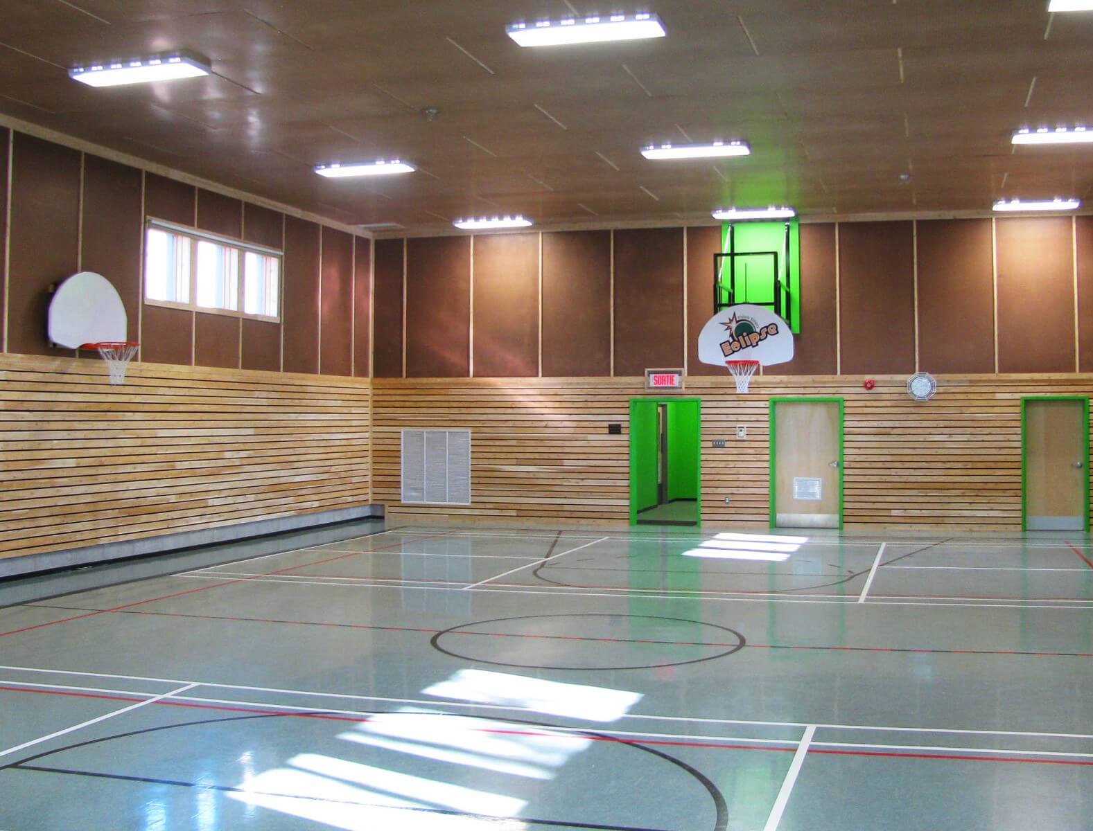 Gymnase de l’École Vision Atelier Guy Architectes