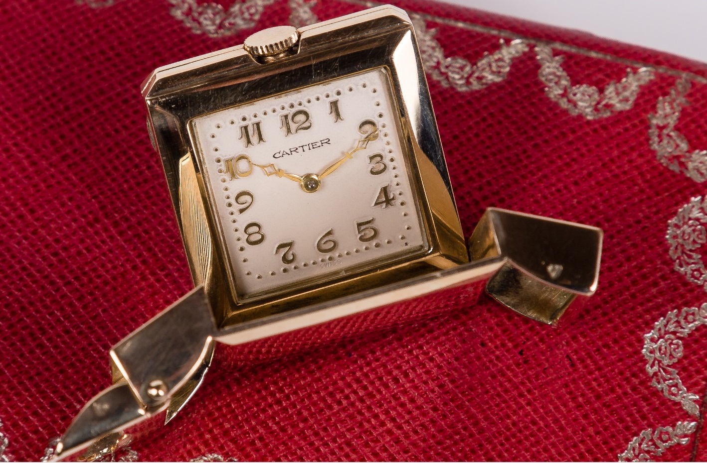 .CARTIER, BELT BUCKLE WATCH FOR GOLFERS Cartier/Kreisler, New York