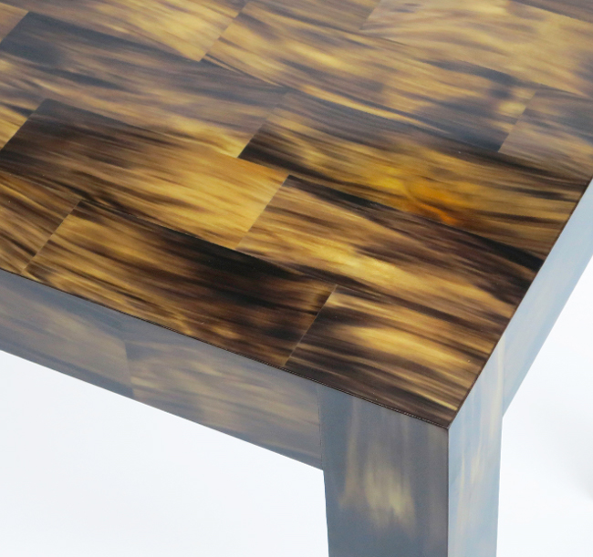 A Pair of Horn Side Tables