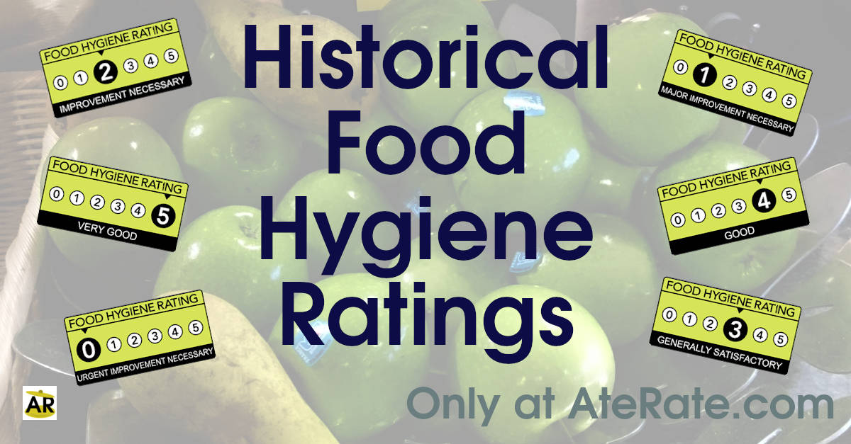 AteRate Historical Food Hygiene Ratings