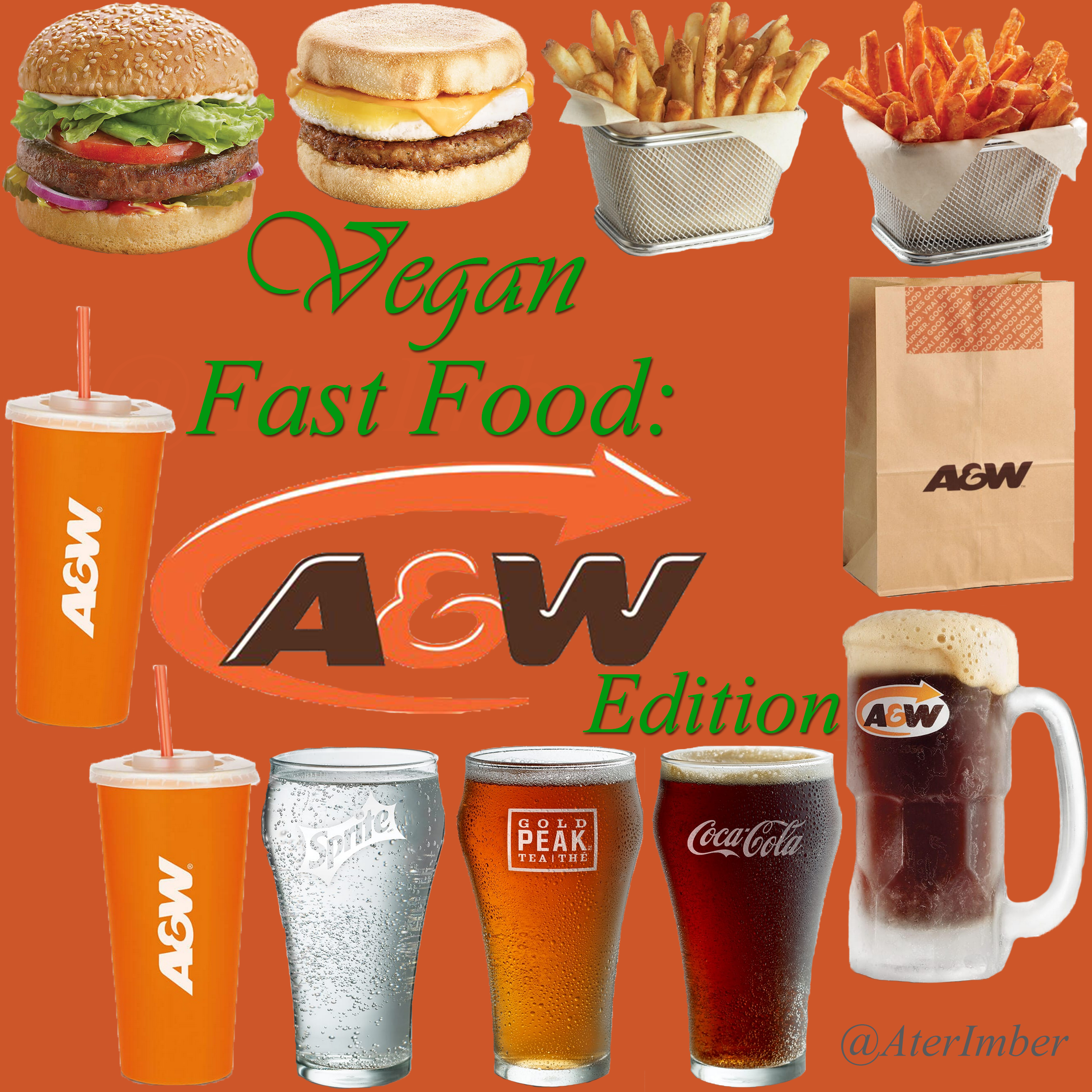 Vegan Fast Food A&W Edition Ater Imber