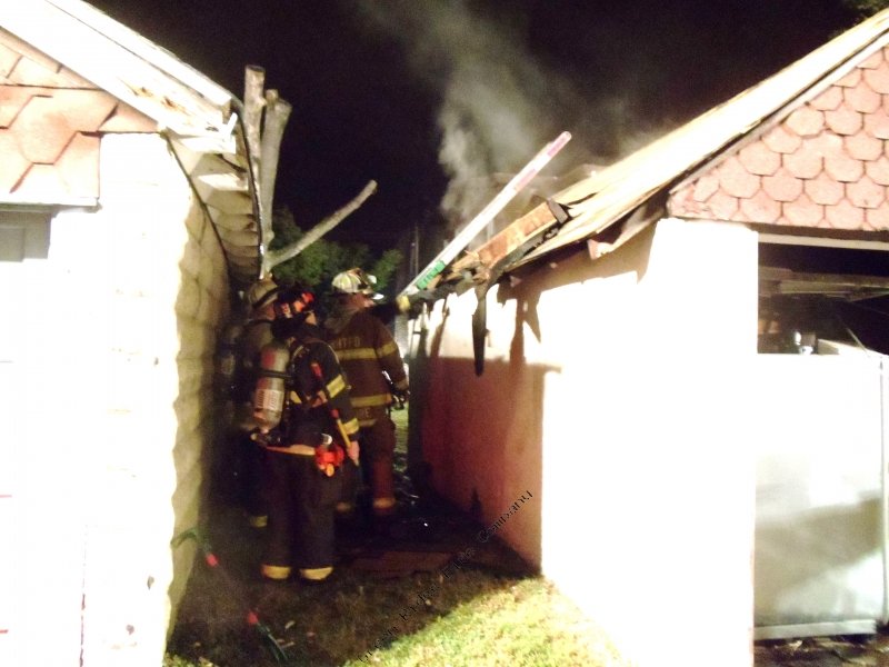 GARAGE FIRE IN MARCUS HOOK Aston Township Fire Department Volunteer