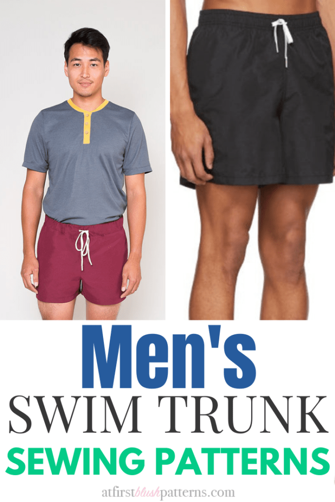 Top 18 Men’s Swim Suit Sewing Patterns At First Blush Patterns