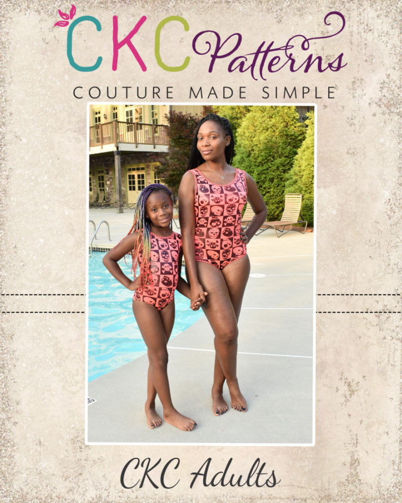 plus size swimsuit sewing pattern At First Blush Patterns