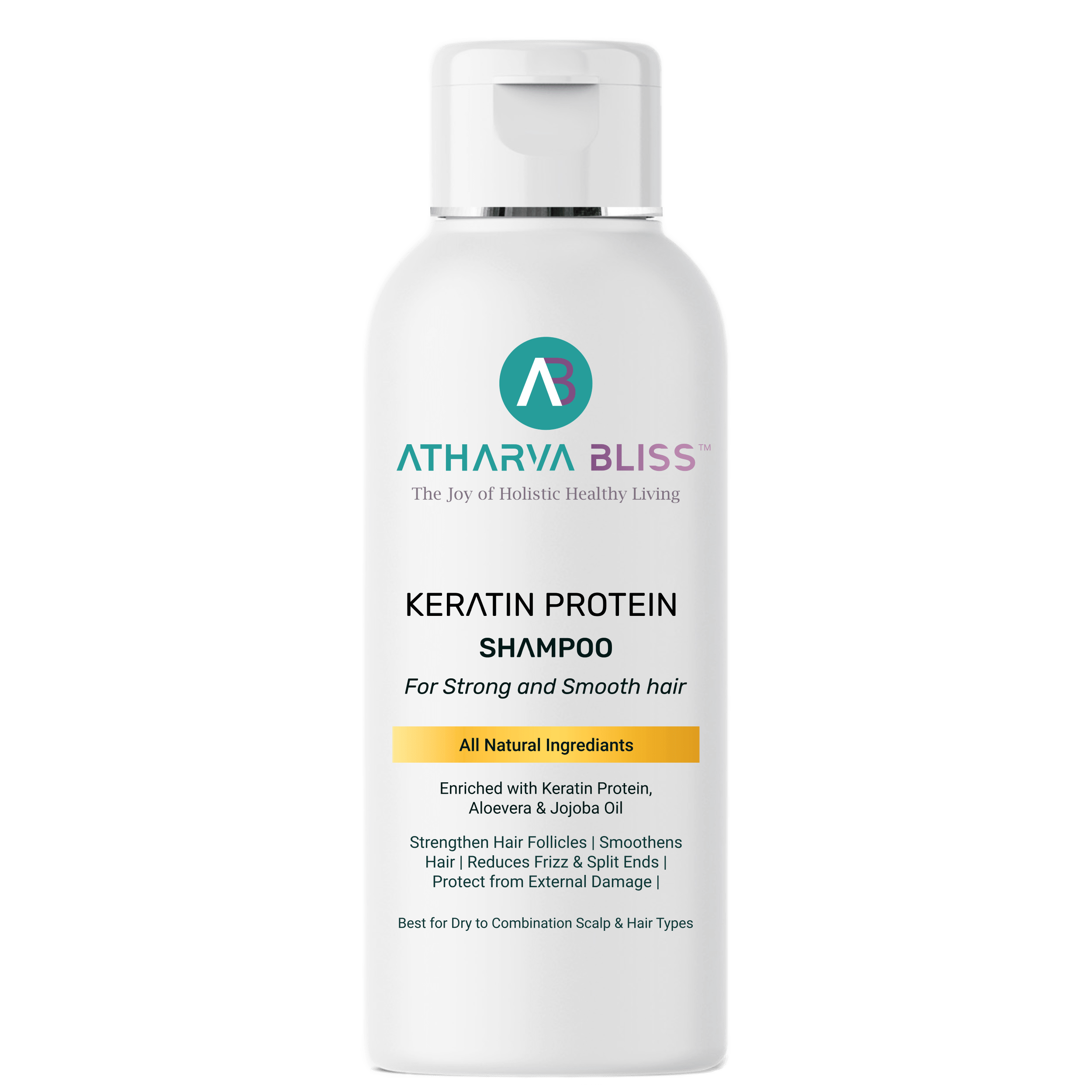 Keratin Protein Shampoo Sulphate & Toxin free Atharva Bliss