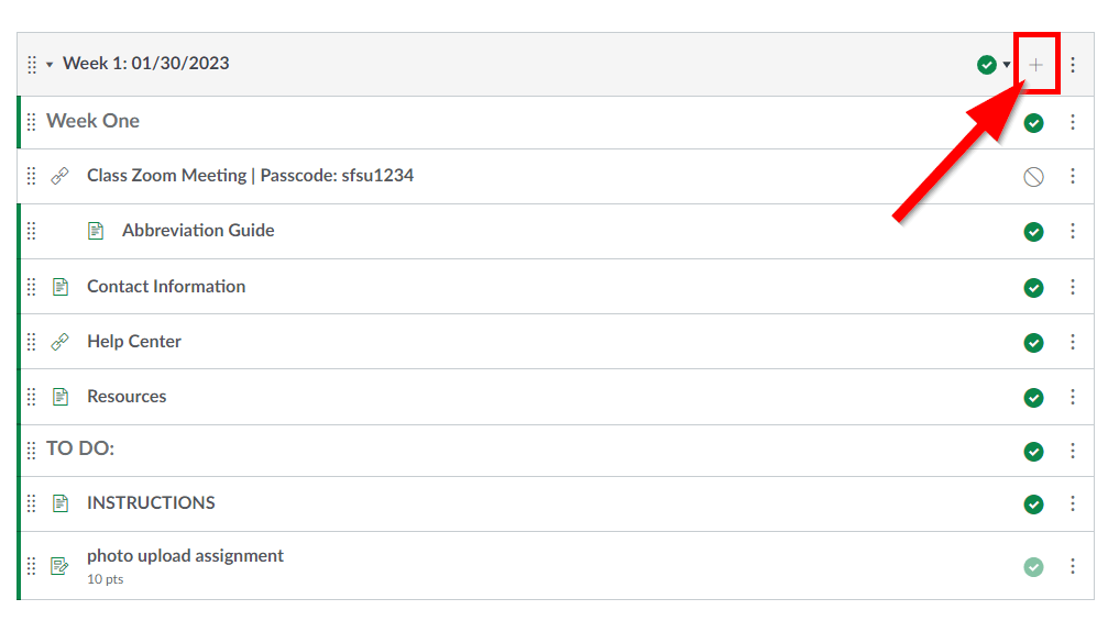 Adding a Canvas Studio video to a Module Academic Technology Help Center