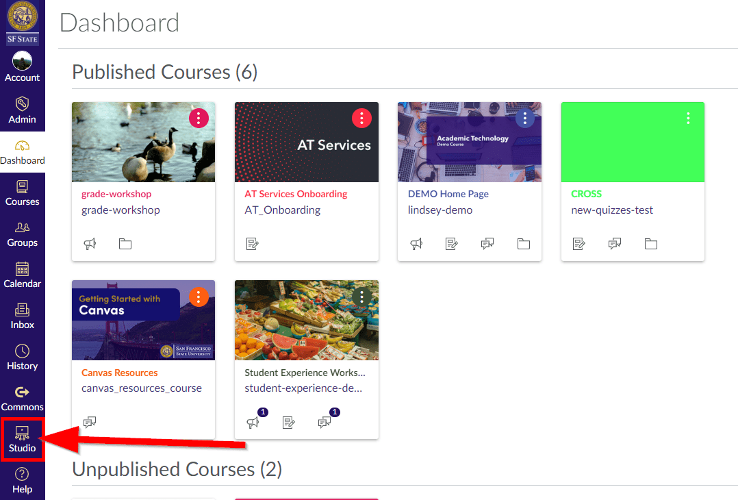 Uploading a new video to Canvas Studio Academic Technology Help Center