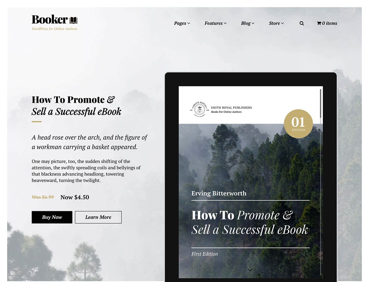 15+ Best WordPress Themes for Selling Books 2020 aThemes