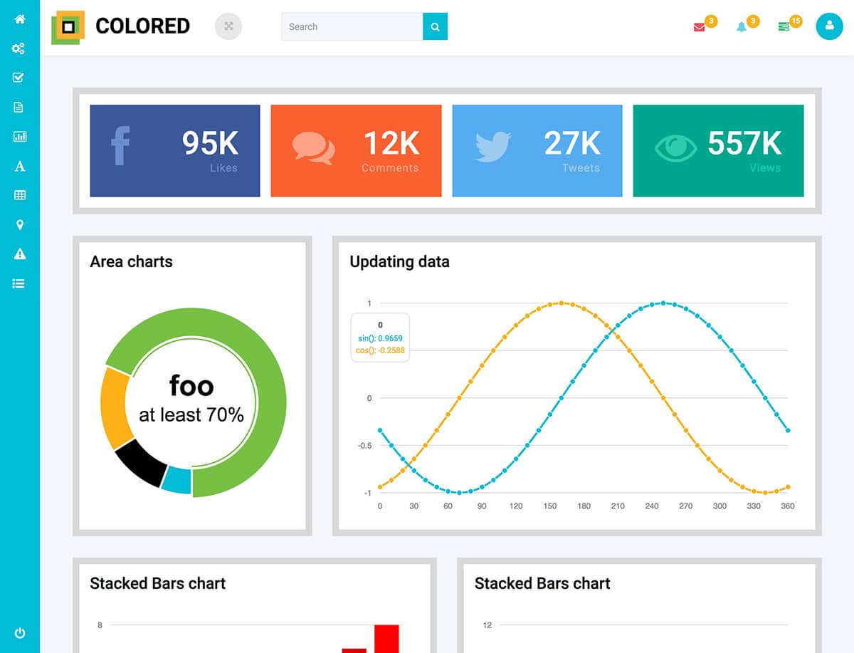 25+ Best Free Bootstrap Admin Templates 2021 aThemes