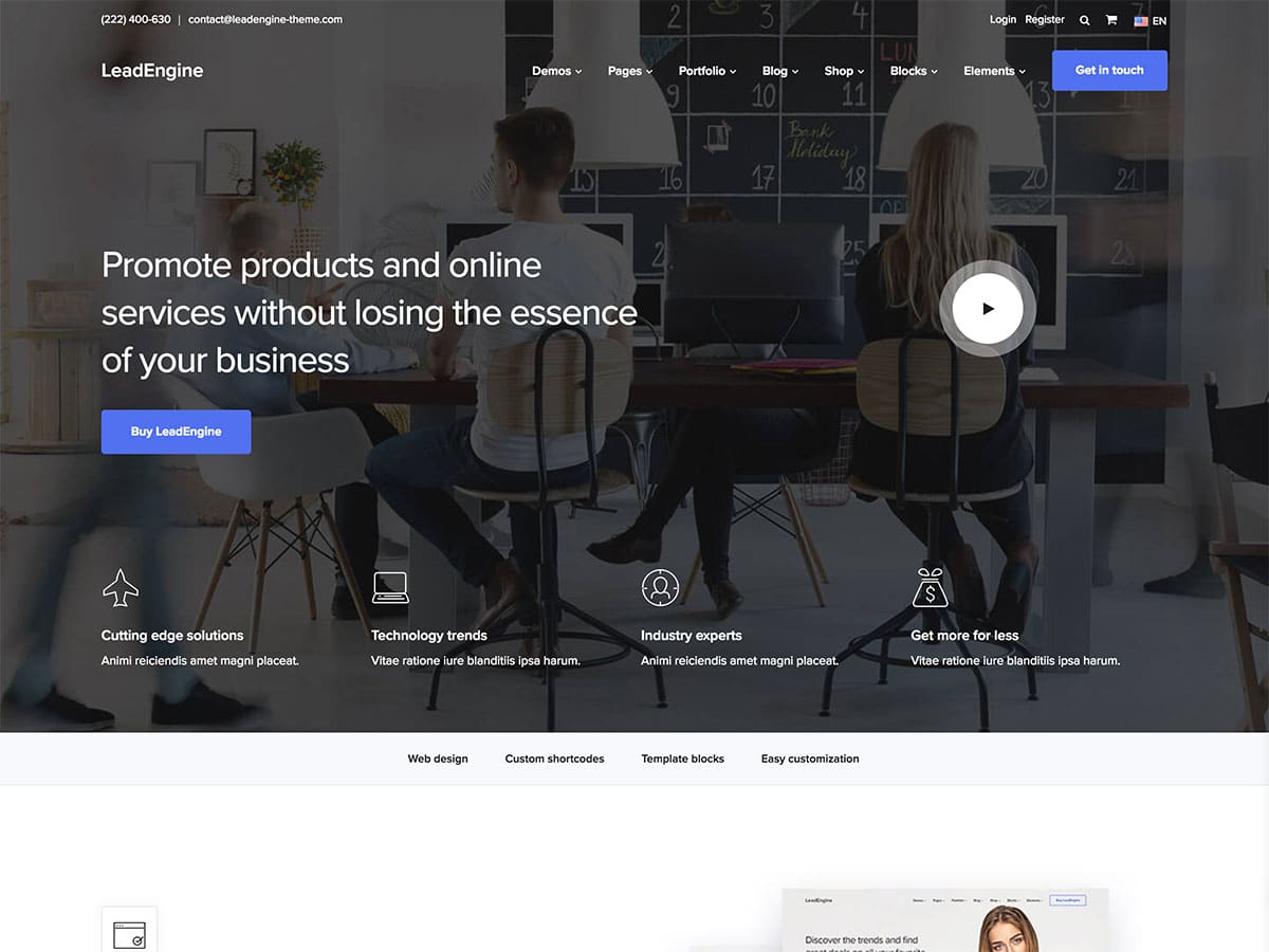 35+ Best Business WordPress Themes 2024 aThemes