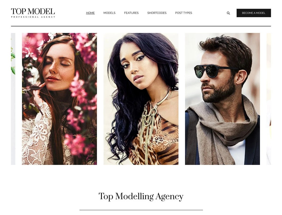 10 Best Model Agency WordPress Themes 2024 aThemes