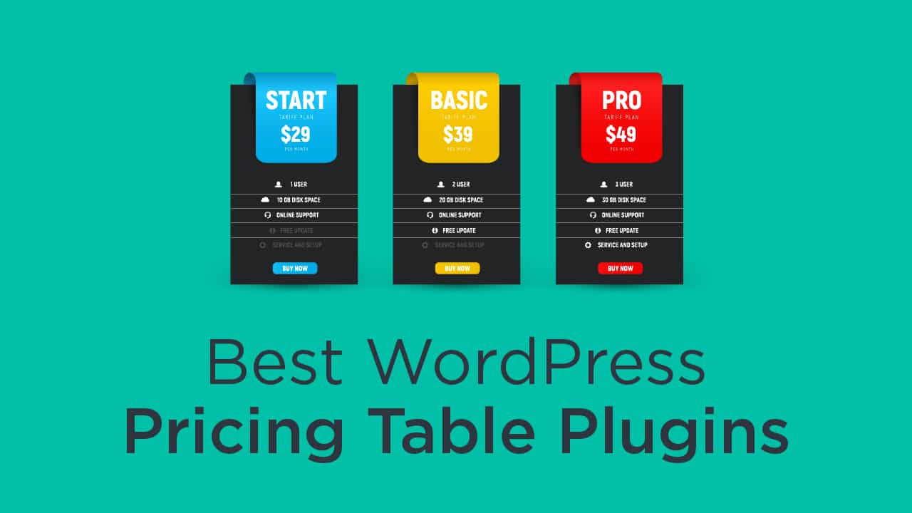 WordPress Pricing Table Plugin Free Matttroy