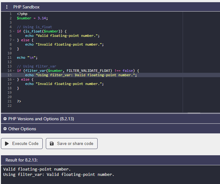How to validate a number in PHP? AthenaLinks