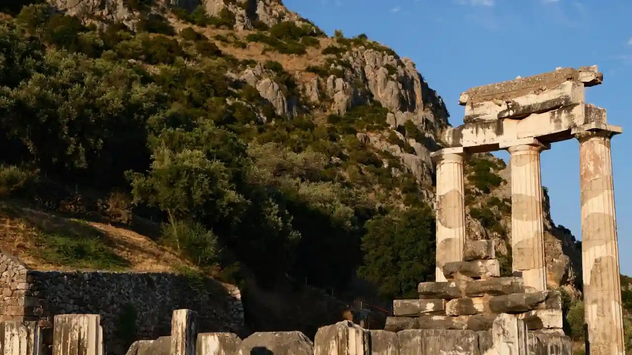 Navigating from Athens to Delphi A Historical Odyssey