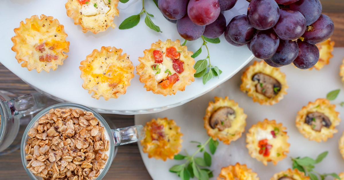 Athens Foods Easy Mini Quiches with Phyllo Shells Athens Foods