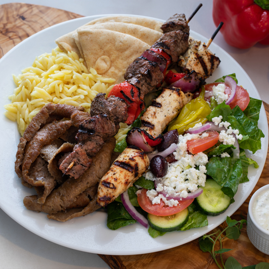 ATHENS WEST COMBO PLATTER Athens West